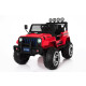 Двухместный полноприводный электромобиль Red Jeep 12V 2.4G - S2388