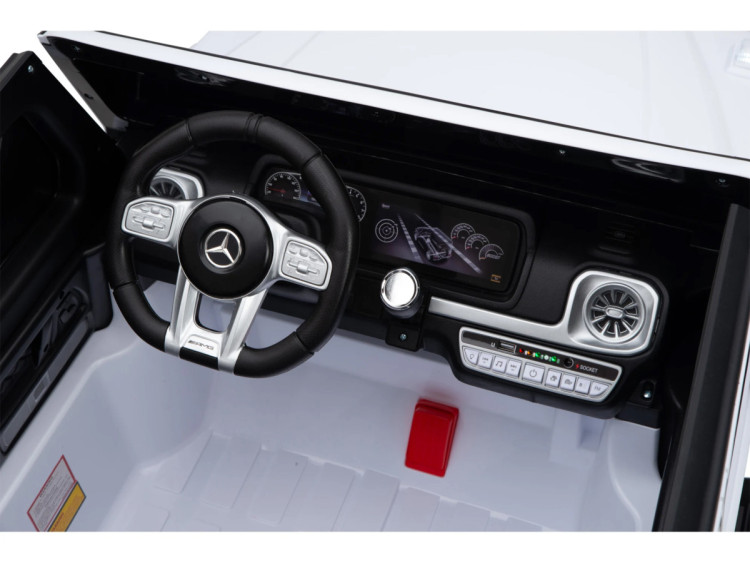 Детский электромобиль Mercedes G63 AMG 4WD 24V - S307-WHITE
