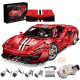 Конструктор CADA Ferrari 488 (3187  деталей, пульт, электропривод) - C61042W