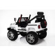 Двухместный полноприводный электромобиль White Jeep 12V 2.4G - S2388-W