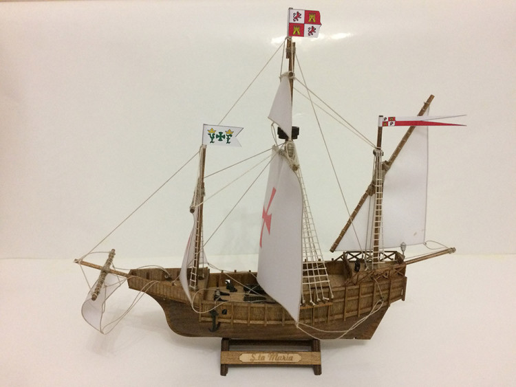 Конструктор-корабль из дерева