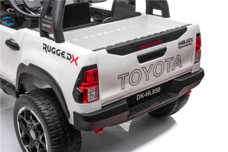 Электромобиль Toyota Hilux Rugged X 4WD 12V - DK-HL850-WHITE