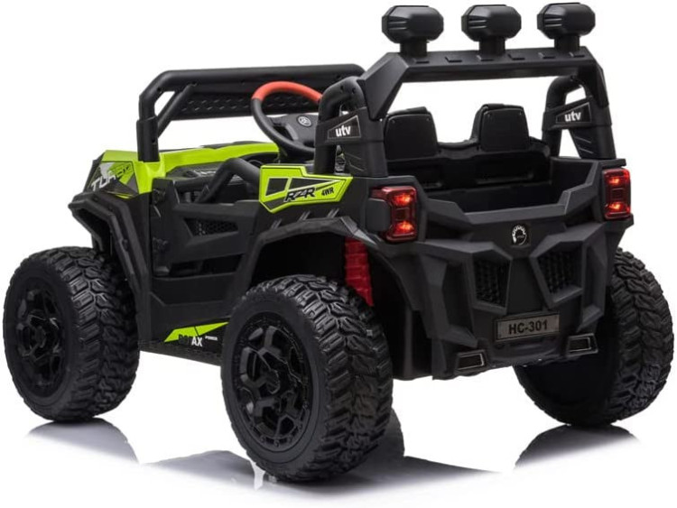 Детский электромобиль Багги (полный привод, EVA, 12V) - HC-301-4WD-GREEN