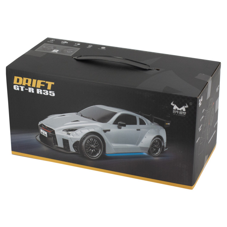 Радиоуправляемая машина для дрифта Nissan GTR - MN-268-GREY