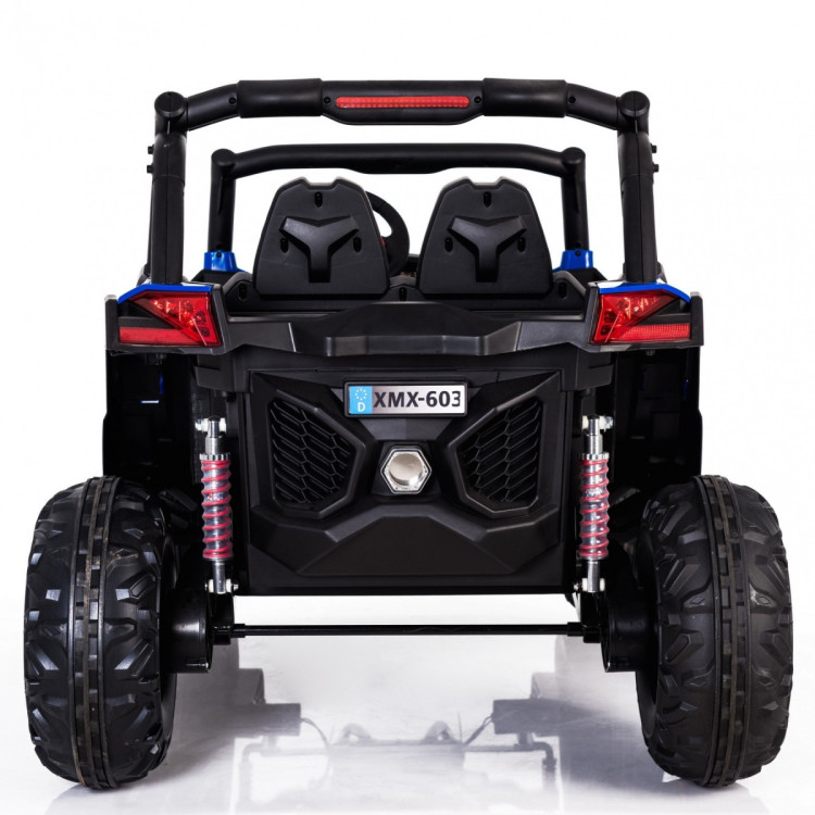 Двухместный полноприводный электромобиль Blue UTV-MX Buggy 12V 2.4G - XMX603-BLUE