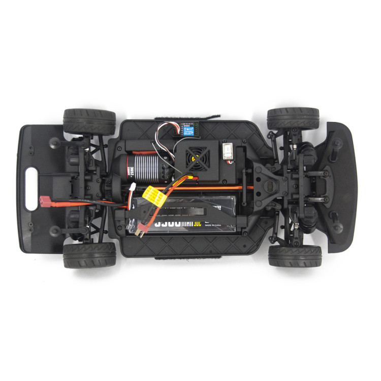 Радиоуправляемый автомобиль HSP / HNR Dodge SRT (колеса шоссейные+дрифт LED фары 1:10 4WD) - H9802-H98248-1