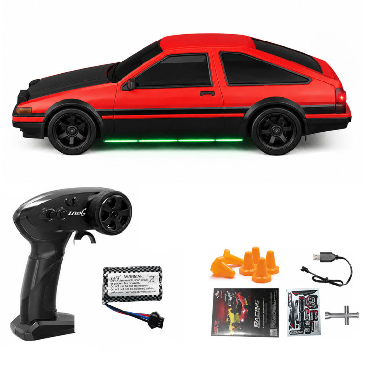 Радиоуправляемая дрифт машина с гироскопом Toyota AE86 1:18 - HB-RP1808