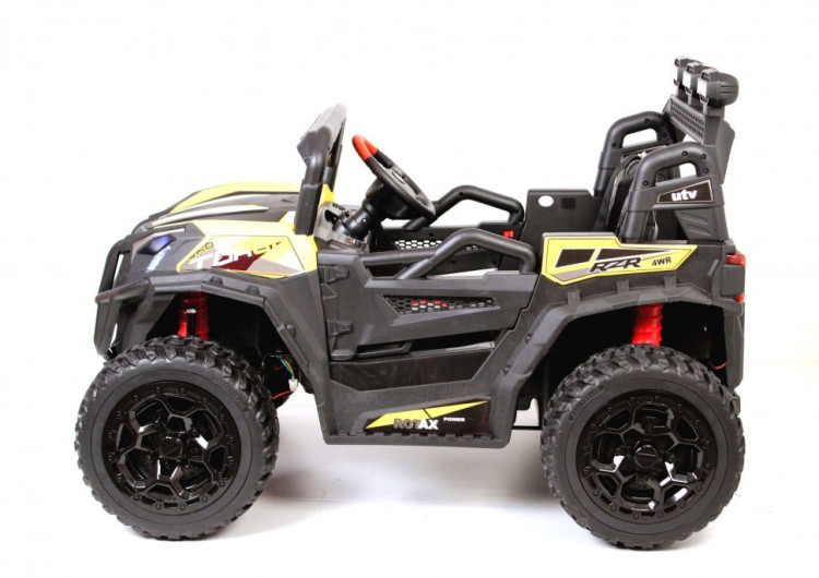 Детский электромобиль Багги (полный привод, EVA, 12V) - HC-301-4WD-YELLOW