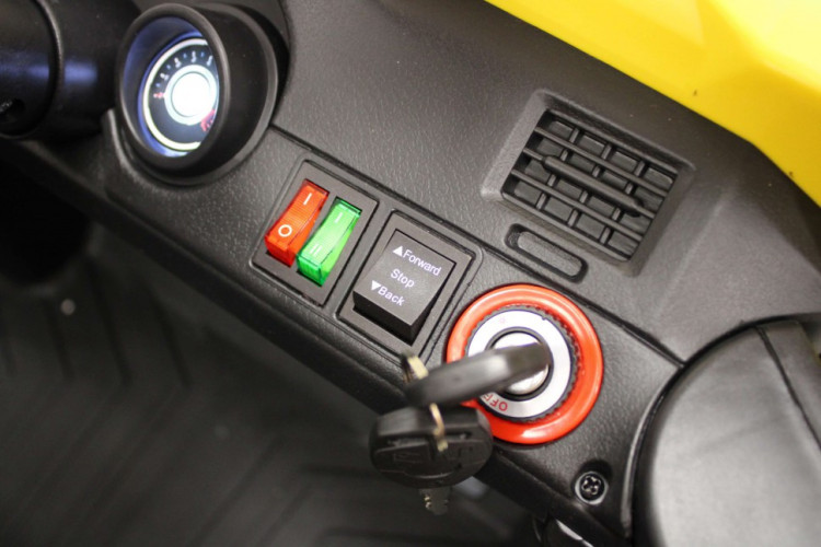 Детский электромобиль Багги (полный привод, EVA, 12V) - HC-301-4WD-YELLOW