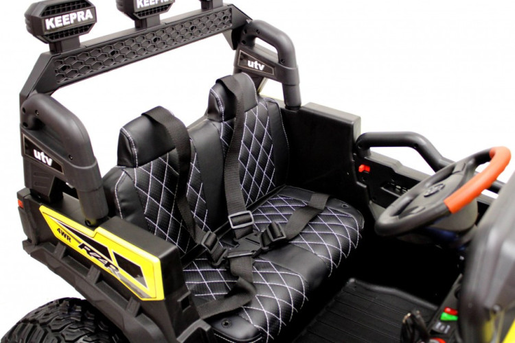 Детский электромобиль Багги (полный привод, EVA, 12V) - HC-301-4WD-YELLOW