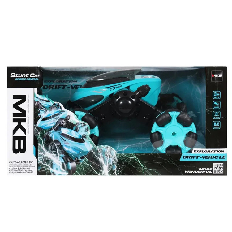 Радиоуправляемая синяя трюковая машинка Mekbao Внедорожник Чемпион - 5588-620-BLUE