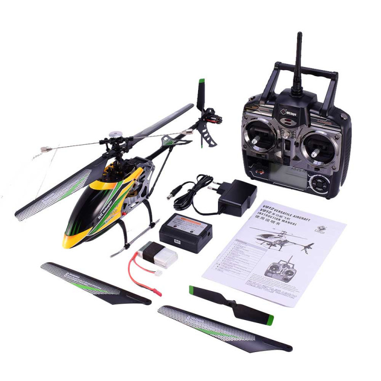 Радиоуправляемый вертолет WL toys Sky Dancer Brushless 2.4G - V912-BL