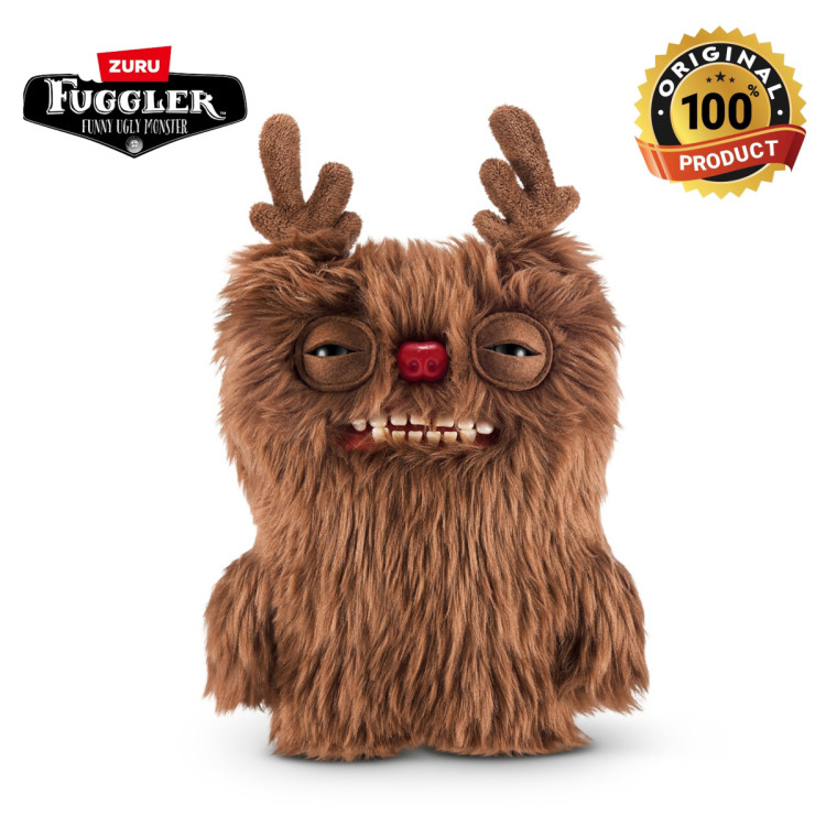 Мягкая игрушка FUGGLER Праздничный Олень - 15729G