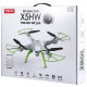 Радиоуправляемый белый квадрокоптер Syma X5HW с барометром Wi-Fi FPV - X5HW