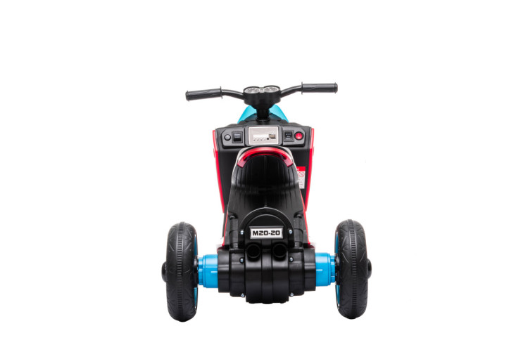 Детский электромобиль скутер трицикл BMW Concept Link Style 6V 2WD - HL700-3-RED