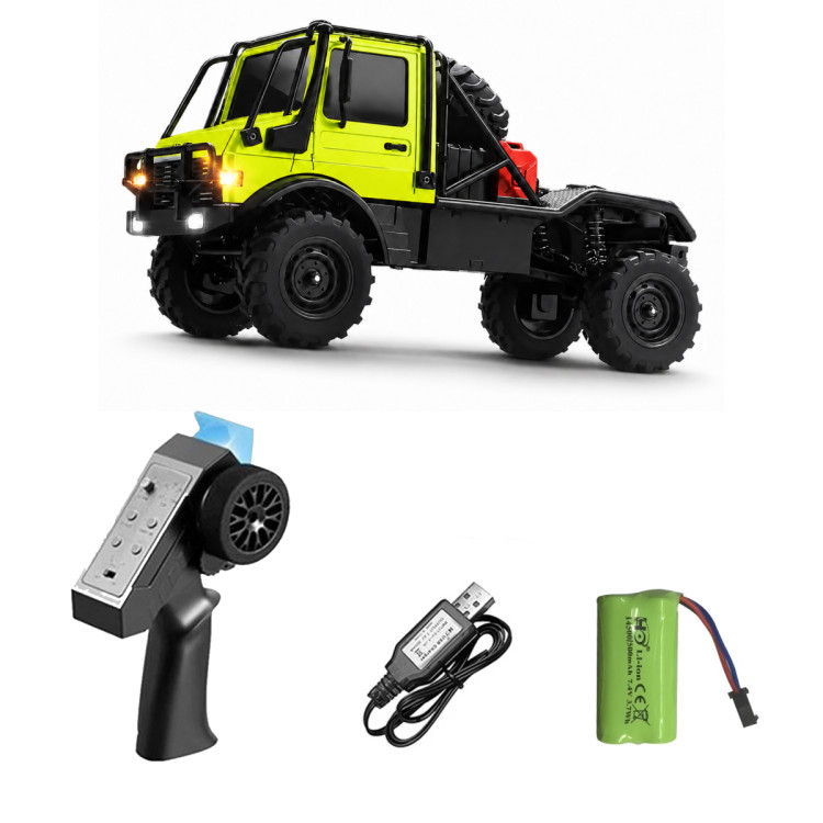 Радиоуправляемый грузовик Unimog U4000 4WD 1:18 - MN-333-GREEN