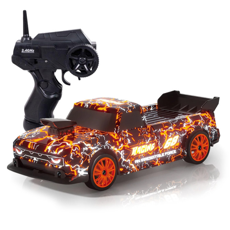 Радиоуправляемая машина для дрифта Ford F150 (19 см, 15 км/ч, сменные колеса, фишки) - SC24A21