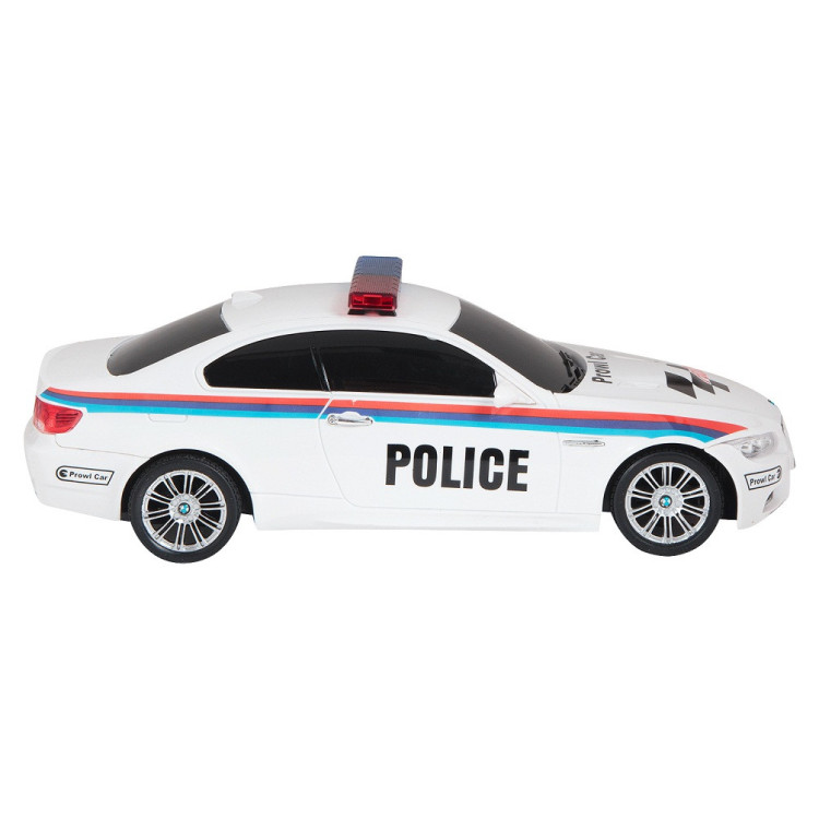 Радиоуправляемая машина BMW M3 Coupe POLICE 1:18 - 866-1803P-WHITE