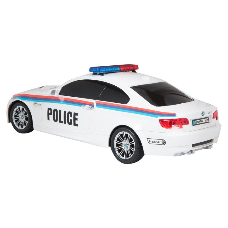 Радиоуправляемая машина BMW M3 Coupe POLICE 1:18 - 866-1803P-WHITE