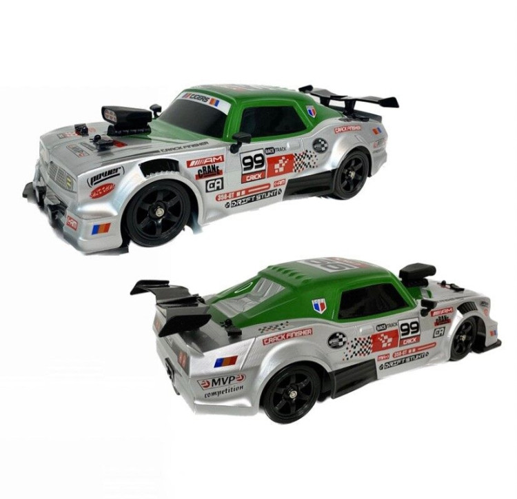 Радиоуправляемая машина для дрифта HB Ford Mustang (4WD, свет, пар, акб, 1:16) - SC16A08-1