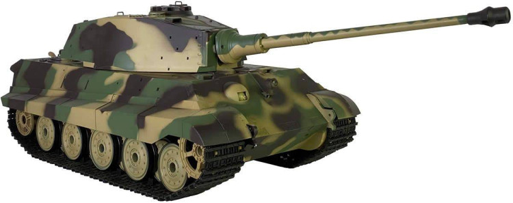 Радиоуправляемый танк Heng Long King Tiger S version V7.0 масштаб 1:16 - 3888A-1-Upg-V7