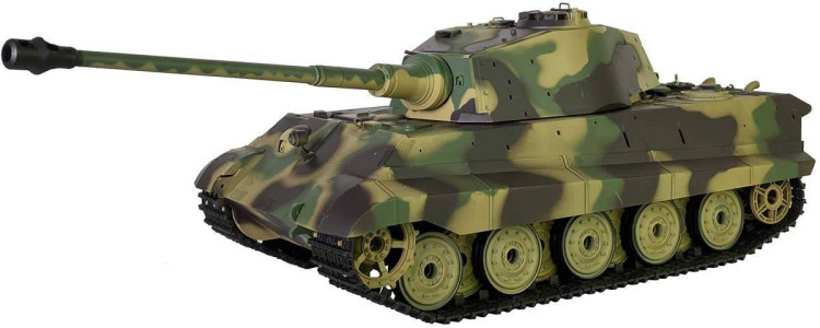 Радиоуправляемый танк Heng Long King Tiger S version V7.0 масштаб 1:16 - 3888A-1-Upg-V7