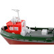 Радиоуправляемый буксир Tugboat зеленый 2.4G 1:72 - HL-3800-G