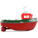 Радиоуправляемый буксир Tugboat зеленый 2.4G 1:72 - HL-3800-G