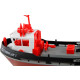 Радиоуправляемый буксир Tugboat черный 2.4G 1:72 - HL-3800-B
