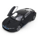 Радиоуправляемая машина Rastar BMW i8 Black 1:14 с открывающимися дверями - 71010-B