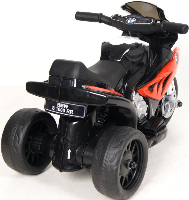 Детский электромотоцикл BMW S1000RR Red (трицикл, 6V) - JT5188-RED