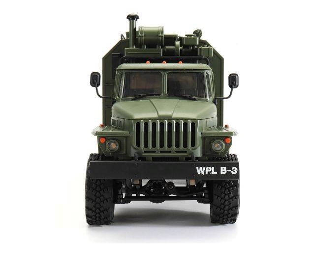 Радиоуправляемый внедорожник WPL Советский военный грузовик Урал 4WD 1:16 2.4G - WPLB-36