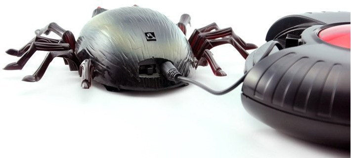 Жук-геркулес, ползающий по стенам (15 см, на пульте, USB-зарядка) - 866-1