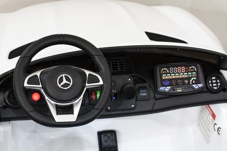 Электромобиль Harley Bella Mercedes-Benz GT R 4x4 MP3 - HL289-WHITE-4WD