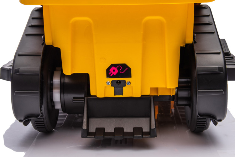 Детский электромобиль каталка 3в1 (экскаватор, каток, погрузчик) - AHL009E-YELLOW