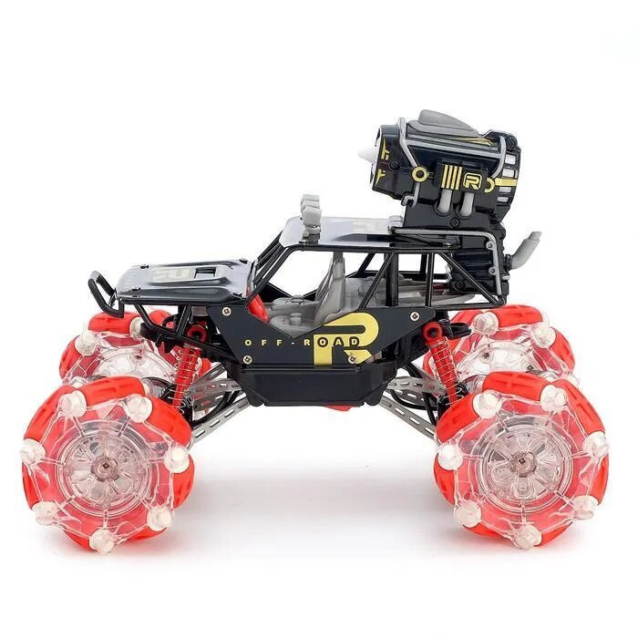 Радиоуправляемый краулер с дымовой пушкой 1:20 (часы + пульт) - UD2200BS-1