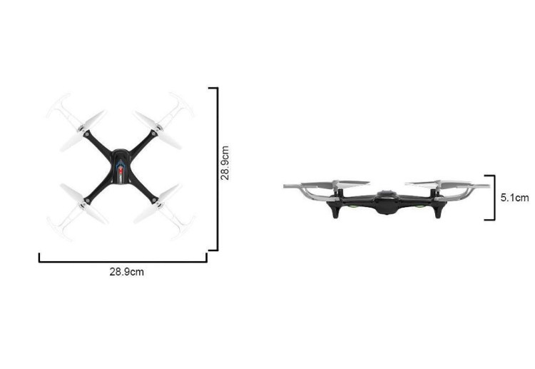 Радиоуправляемый квадрокоптер Syma X15A Black RTF 2.4G - SYMA-X15A-BLACK