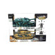 Радиоуправляемый танковый бой (Abrams M1A2PK США + GERMAN TIGER Германия) 2.4GHz - ZG-99823