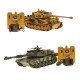Радиоуправляемый танковый бой (Abrams M1A2PK США + GERMAN TIGER Германия) 2.4GHz - ZG-99823