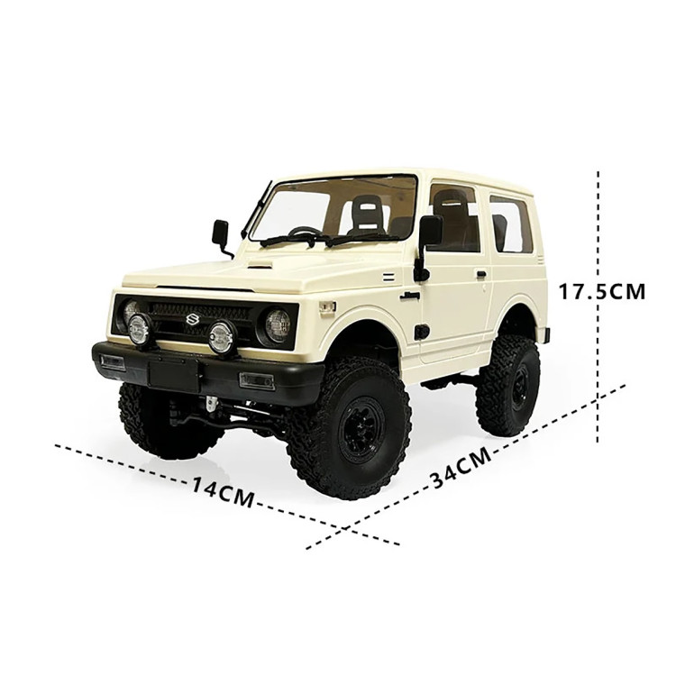 Радиоуправляемый внедорожник WPL Suzuki Jimny 4WD 1:10 - WPLC-74
