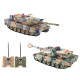 Радиоуправляемый танковый бой Huan Qi Abrams vs Abrams 1:24 2.4G - HQ558