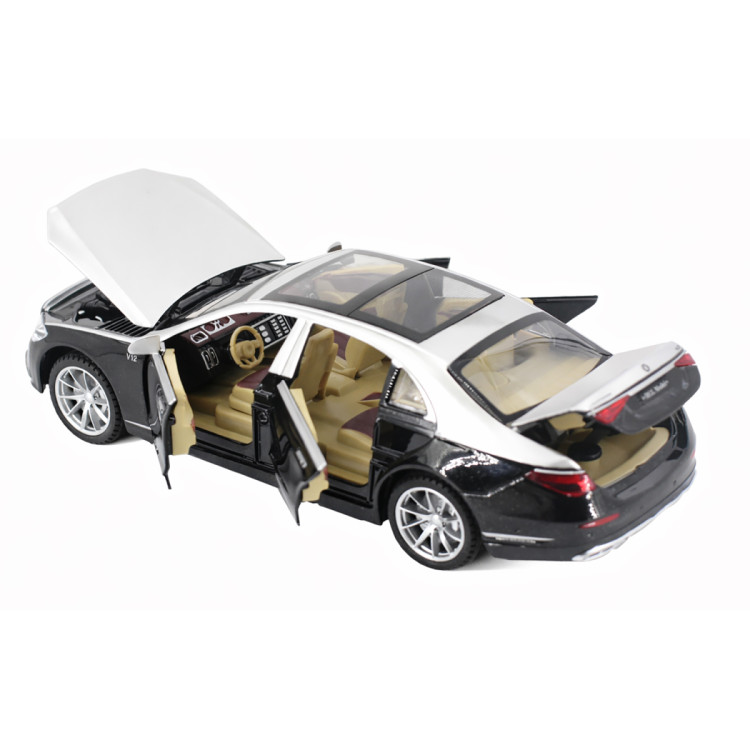 Радиоуправляемая металлическая машина Mercedes S600 1:22 - HCL-3813-BLACK
