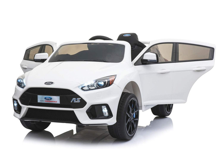 Детский электромобиль Dake Ford Focus RS White 12V 2.4G - F777-WHITE