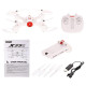 Радиоуправляемый квадрокоптер Syma X23 White 6-AXIS RTF 2.4G - X23-WHITE