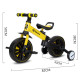 Детский велосипед-беговел 3 в 1 Fobuiwe 110 - FB-110-YELLOW