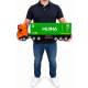 Радиоуправляемый грузовик контейнеровоз HUINA 1:18 - HN1317-GREEN