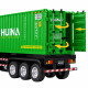 Радиоуправляемый грузовик контейнеровоз HUINA 1:18 - HN1317-GREEN