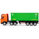 Радиоуправляемый грузовик контейнеровоз HUINA 1:18 - HN1317-GREEN
