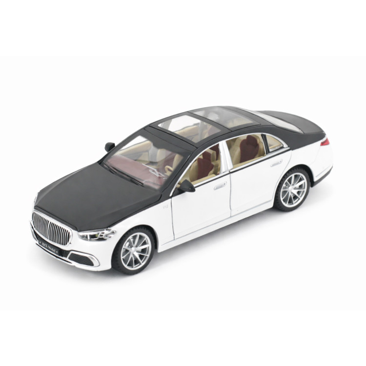 Радиоуправляемая металлическая машина Mercedes S600 1:22 - HCL-3813-WHITE