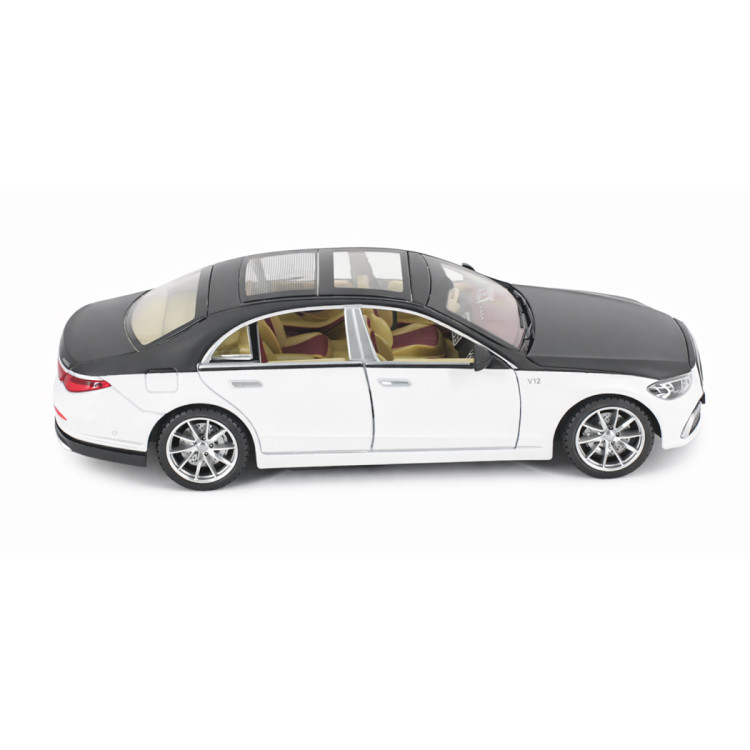 Радиоуправляемая металлическая машина Mercedes S600 1:22 - HCL-3813-WHITE